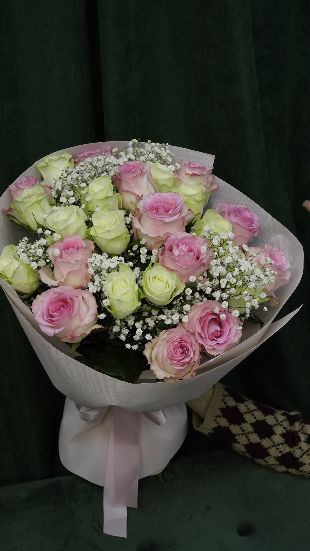 Букет мікс троянд