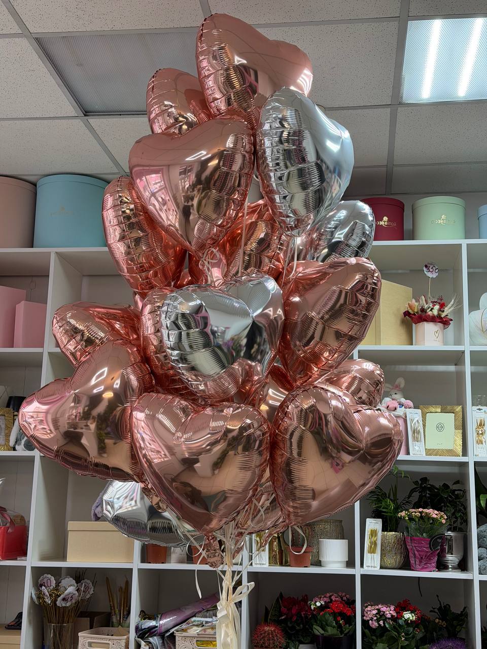 Кульки серця 25шт