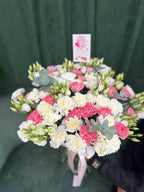 Еустома з діантусами